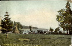 Haines Landing Rangeley Lakes Postcard