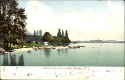 Sabbath Day Point Lake George, NY Postcard Postcard