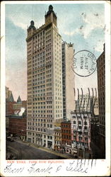 Park Row Building Postcard