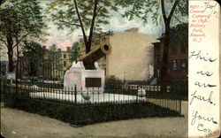 Military Park Postcard