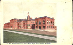 Exchange Building, Union Stock Yards Postcard