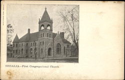 First Congregational Church Postcard