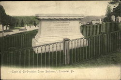 Tomb Of Ex-President James Buchanan Lancaster, PA Postcard Postcard