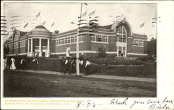 Iowa State Fair Grounds Agricultural Building Des Moines, IA Postcard Postcard