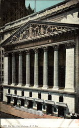 New York Stock Exchange Postcard