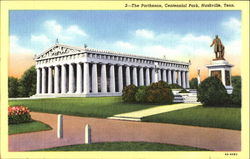 The Parthenon, Centennial Park Nashville, TN Postcard Postcard