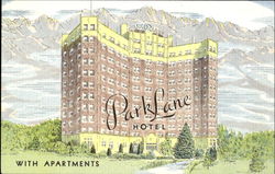 Park Lane Hotel With Apartments Denver, CO Postcard Postcard