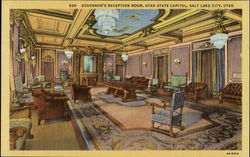 Governor's Reception Room Postcard