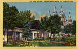 The Mormon Tabernacle And Temple Postcard