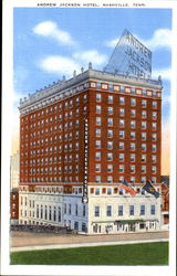 Andrew Jackson Hotel Postcard