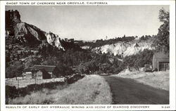 Ghost Town Of Cherokee Postcard