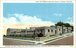 Fort Wootton Memorial Square Trinidad, CO Postcard Postcard