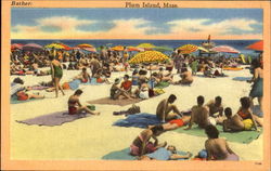 Bathers Postcard