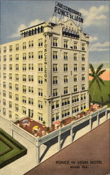 Ponce De Leon Hotel, 231 East Flagler Street Postcard