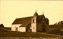 San Carlos Borromeo (El Carmel Mission) Monterey, CA Postcard Postcard