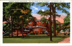 Wabash Valley Sanitarium Lafayette, IN Postcard Postcard