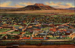 Air View Of Tucumcari New Mexico Postcard Postcard