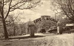 Entrance Cave Of The Mounds Postcard