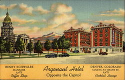 Argonaut Hotel Denver, CO Postcard Postcard