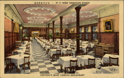 Henrici's, 67-71 West Randolph Street Postcard