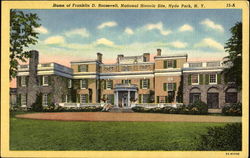 Home Of Franklin D. Roosevelt, National Historic Site Hyde Park, NY Postcard Postcard