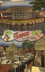 The Tropics, 67 West Madison Chicago, IL Postcard Postcard