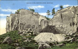 Indian Caves Billings, MT Postcard Postcard