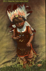 Little Indian Chief Postcard