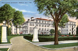 Providence Infirmary Mobile, AL Postcard Postcard