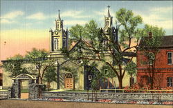 The Church Of San Felipe De Neri Postcard