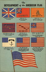 The Development Of The American Flag Postcard