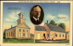 Calvin Coolidge Postcard