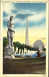 Freedom Statue Postcard