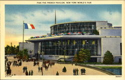 The French Pavilion 1939 NY World's Fair Postcard Postcard