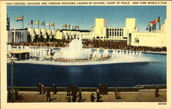 Federal Building And Foreign Pavilions Postcard