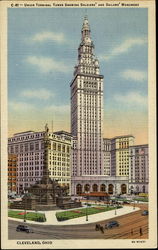 Union Terminal Tower Postcard