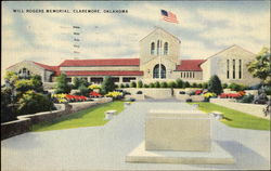 Will Rogers Memorial Postcard