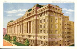 Cook County Hospital Chicago, IL Postcard Postcard