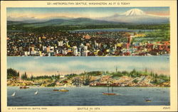 Metropolitan Seattle Postcard