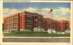 West Senior High School Postcard