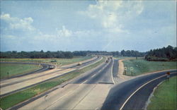 The New Jersey Turnpike, Hwy. No. 40 Postcard