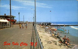 Sea Isle City New Jersey Postcard Postcard