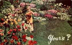 Giver Your Garden A Dutch Treat New Jersey Advertising Postcard Postcard