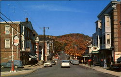 Main Street, Hunterdon County High Bridge, NJ Postcard Postcard