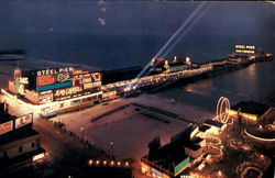 Steel Pier Postcard