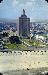 Hotel Claridge Atlantic City, NJ Postcard Postcard