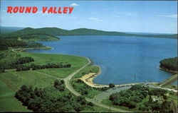 Round Valley Recreation Area, Hunterdon County Postcard