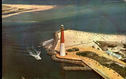 Historic Barnegat Lighthouse, Ocean County Postcard