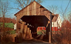 Conway Covered Bridge Postcard