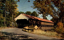 The Old Covered Bridges Postcard